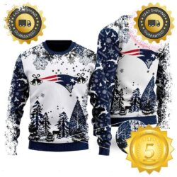 NFL New England Patriots Special Christmas Ugly Sweater Design Gift For Men And Women - available at - rugbyfanstore.com