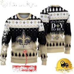 NFL New Orleans Saints It’s A Good Day To Be A Fan Ugly Christmas Sweater - available at - rugbyfanstore.com