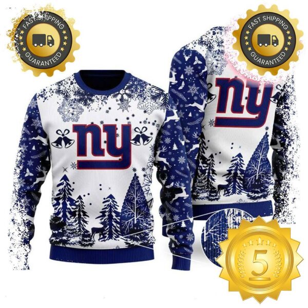 NFL New York Giants Special Christmas Ugly Sweater Design Gift For Men And Women - available at - rugbyfanstore.com