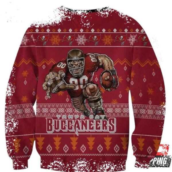 Nfl Tampa Bay Buccaneers Players Mascot Ugly Christmas Sweaters - available at - rugbyfanstore.com