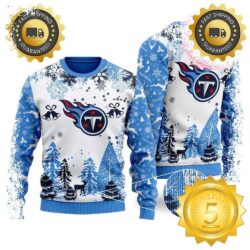 NFL Tennessee Titans Special Christmas Ugly Sweater Design Gift For Men And Women - available at - rugbyfanstore.com