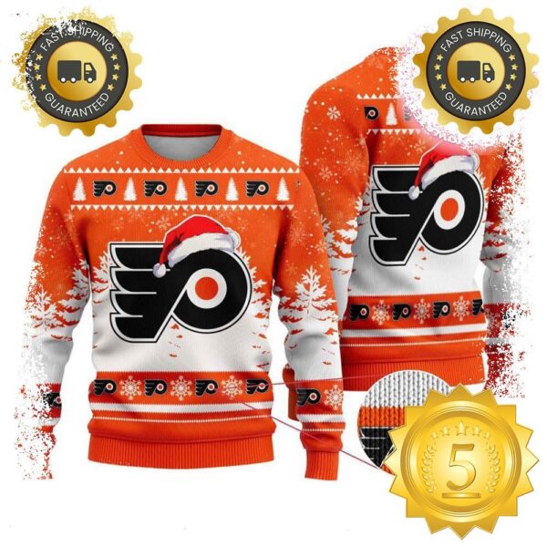 NHL Philadelphia Flyers Special Christmas Design Ugly Sweater Gift For Men And Women - available at - rugbyfanstore.com