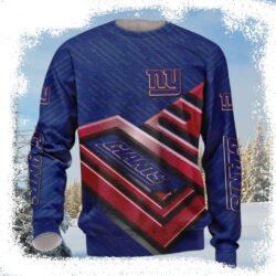 Ny Giants Logo Ugly Christmas Sweater – Fan Pride In Focus - available at - rugbyfanstore.com