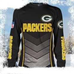 Packers Fan’s Dream – Green Bay Packers Logo Ugly Christmas Sweater - available at - rugbyfanstore.com