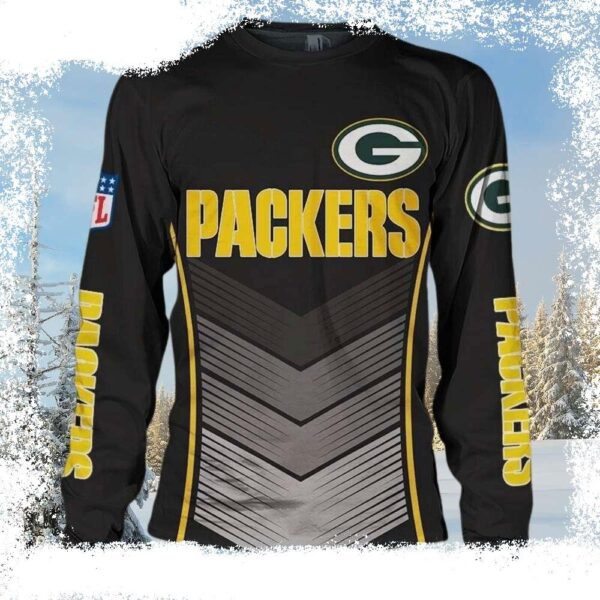 Packers Fan’s Dream – Green Bay Packers Logo Ugly Christmas Sweater - available at - rugbyfanstore.com