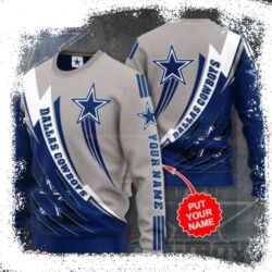 Personalized Cowboys Ugly Sweater – Men’s Dallas Cowboys Ugly Christmas Sweater - available at - rugbyfanstore.com