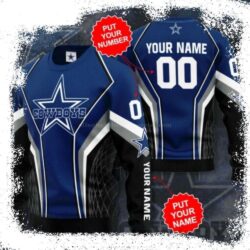 Personalized Dallas Cowboys Holiday Sweater – Great Gift For Cowboys Fans - available at - rugbyfanstore.com