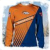 Stand Out This Christmas – Denver Broncos Simple Texture Logo Sweater - available at - rugbyfanstore.com