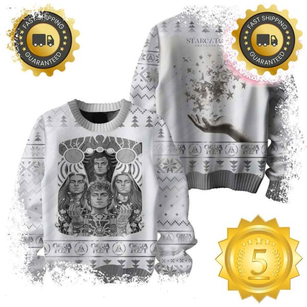 Starcatcher Greta Van Fleet Ugly Christmas Sweater Gift For Men And Women - available at - rugbyfanstore.com