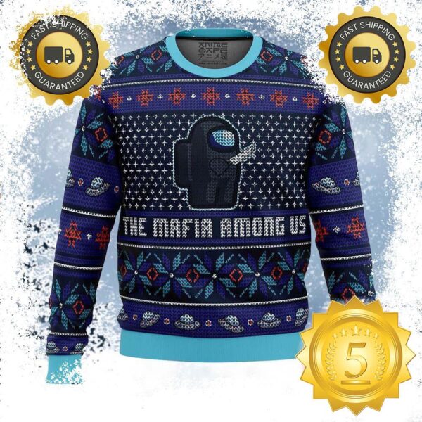 The Mafia Among Us Best Xmas Ugly Christmas Sweater Gift For Men And Women Ugly Sweater - available at - rugbyfanstore.com