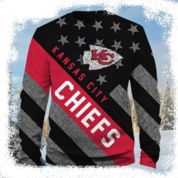 Unique KC Chiefs Gifts For Him – Logo Ugly Christmas Sweater - available at - rugbyfanstore.com