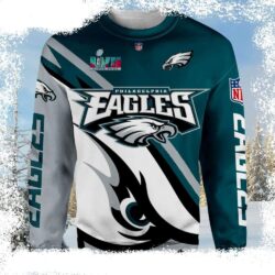 Victory In Style – Philadelphia Eagles Super Bowl Ugly Christmas Sweater - available at - rugbyfanstore.com