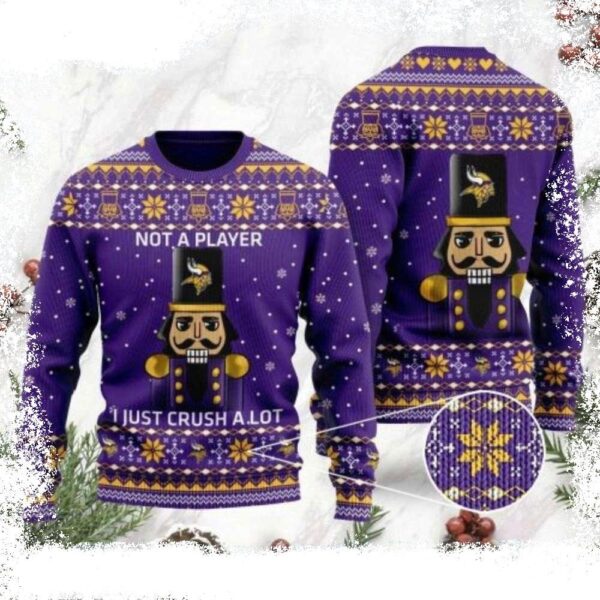 Vikings Ugly Sweater – Logo And Not A Player - available at - rugbyfanstore.com