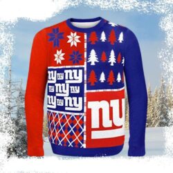 Warm Sweater Ny Giants Ugly Christmas Sweater Gift For Him - available at - rugbyfanstore.com