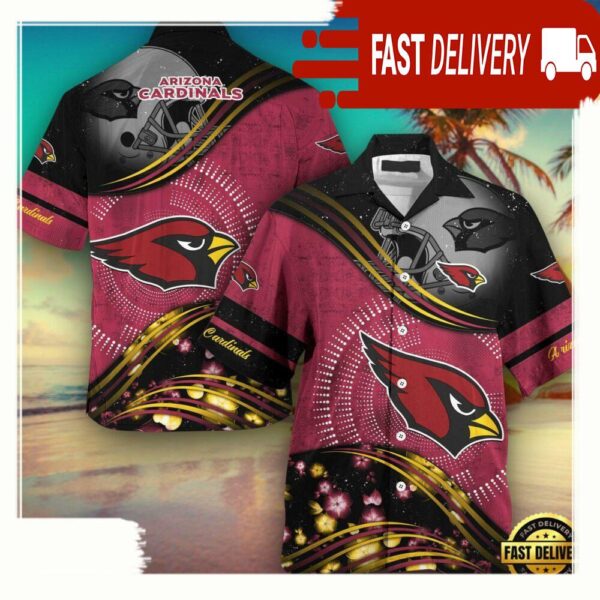 Arizona Cardinals NFL Hawaii Shirt New Design Fans Gifts - available at - rugbyfanstore.com