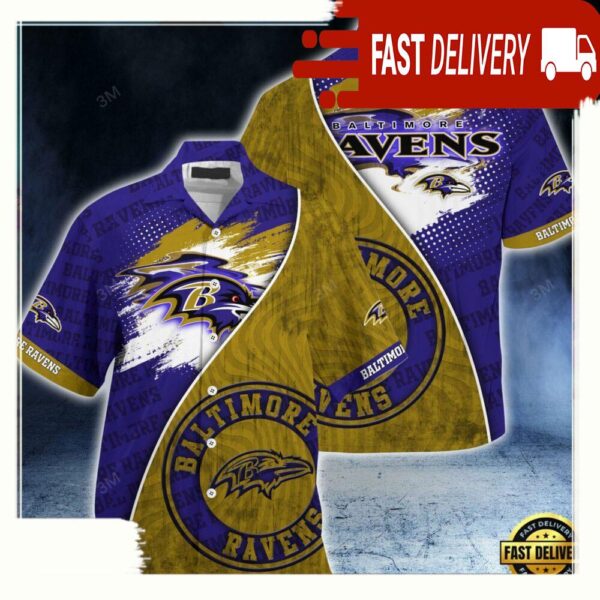 Baltimore Ravens NFL Hawaii Shirt New Trend For This Season - available at - rugbyfanstore.com