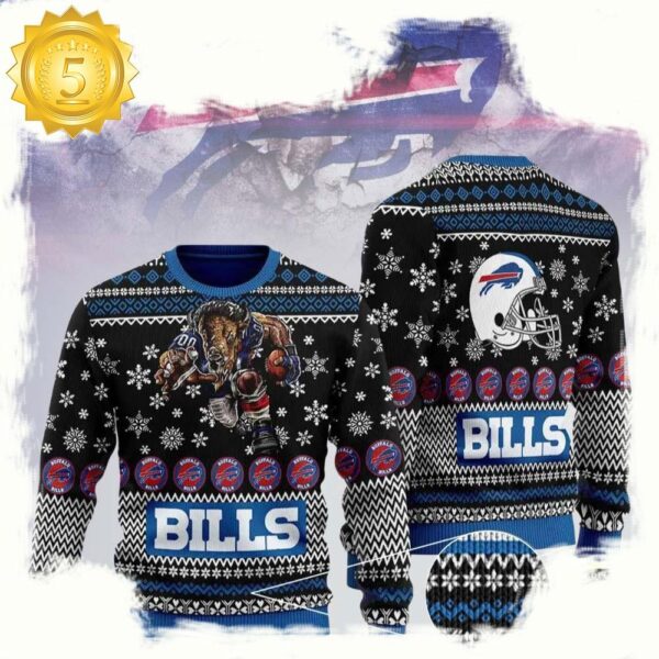 Buffalo Bills Fans Lover Ugly Christmas Sweater - available at - rugbyfanstore.com