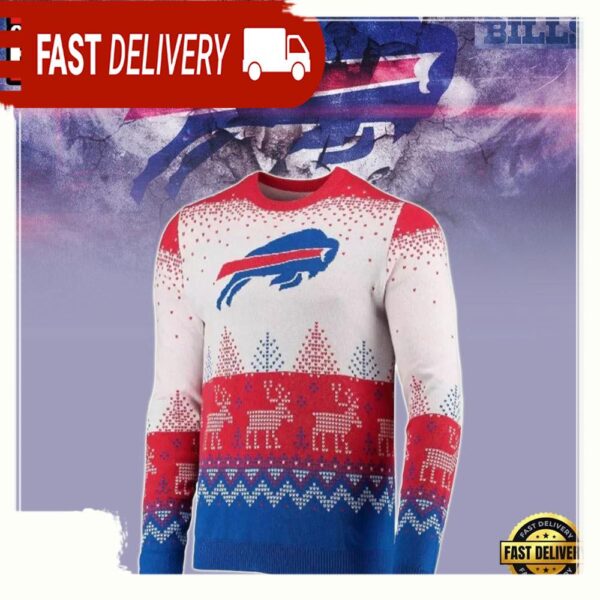 Buffalo Bills NFL Xmas Ugly Sweater - available at - rugbyfanstore.com