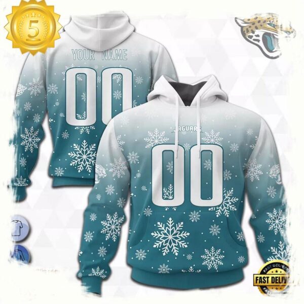 Custom Name Number NFL Jacksonville Jaguars Spirit 3D Hoodie New Design - available at - rugbyfanstore.com