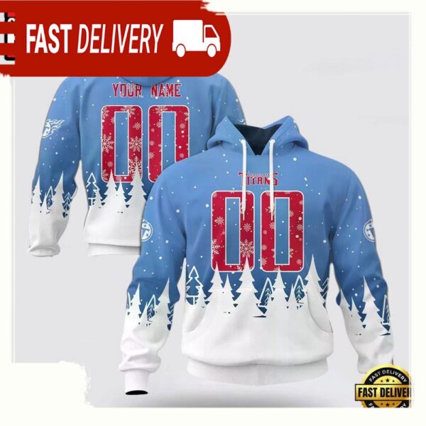 Custom Name Number NFL Tennessee Titans Spirit 3D Hoodie New Design - available at - rugbyfanstore.com