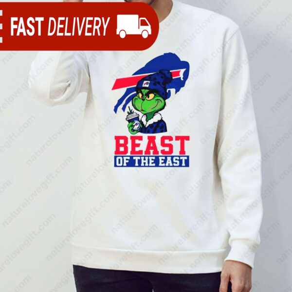 Grinch Beast Of The East Buffalo Bills Shirt NFL Gifts - available at - rugbyfanstore.com