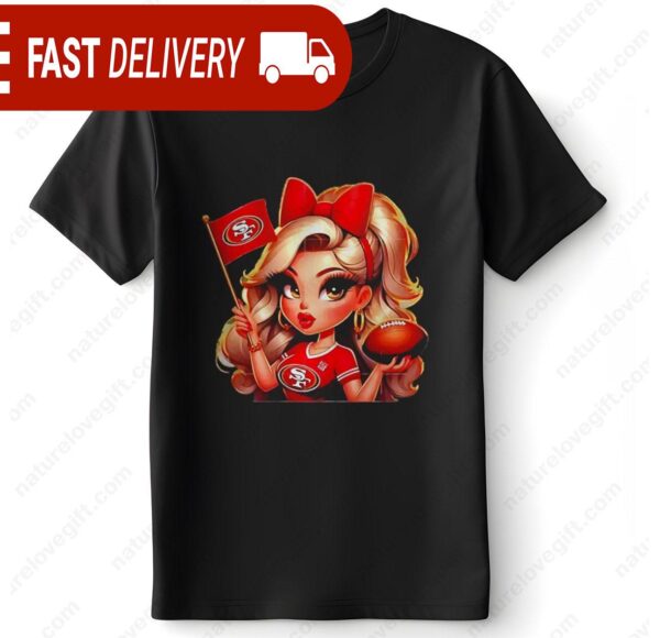 I Am Just A Girl Who Loves San Francisco 49ers NFL Shirt - available at - rugbyfanstore.com