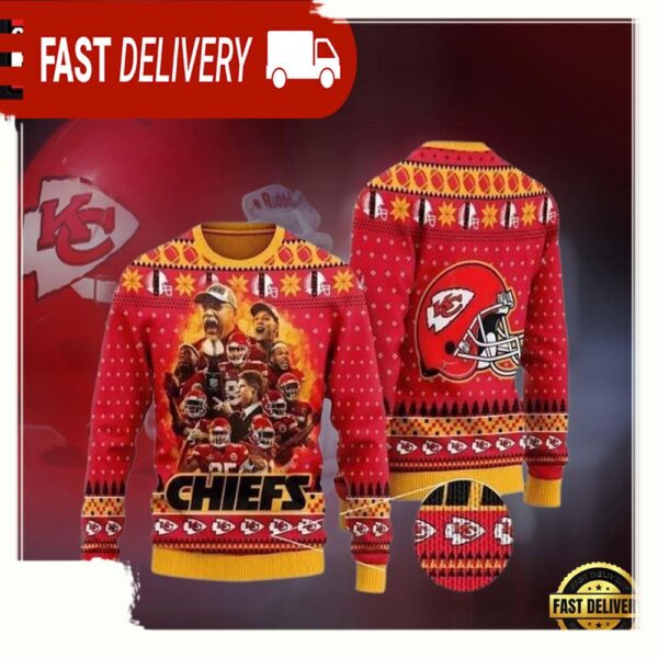 Kansas City Chiefs Have A Glory NFL Christmas Ugly Sweater - available at - rugbyfanstore.com