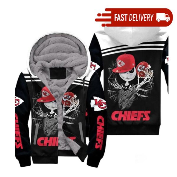 Kansas City Chiefs Jack Skellington Player NFL Hoodie Gifts for Fans - available at - rugbyfanstore.com