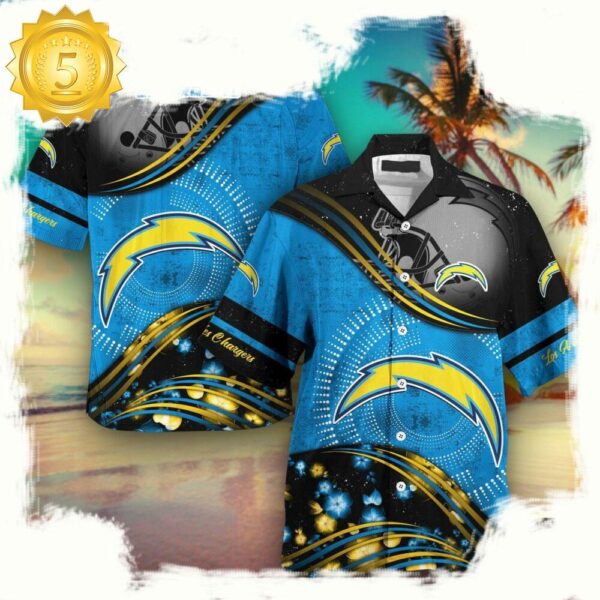 Los Angeles Chargers NFL Hawaii Shirt New Design Fans Gifts - available at - rugbyfanstore.com