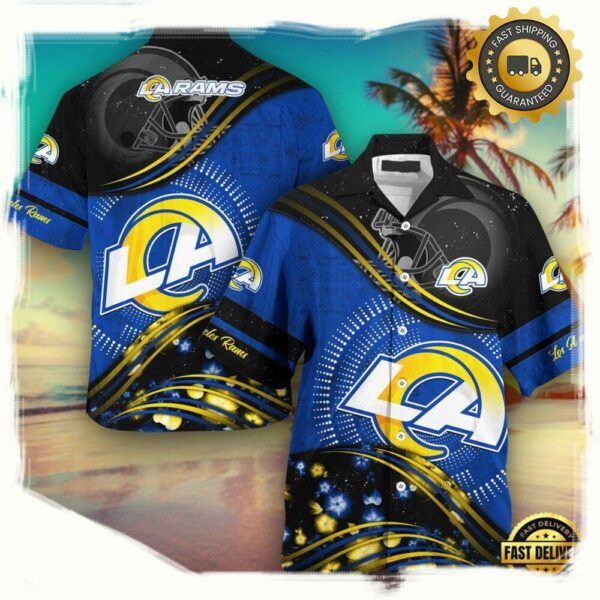 Los Angeles Rams NFL Hawaii Shirt New Design Fans Gifts - available at - rugbyfanstore.com