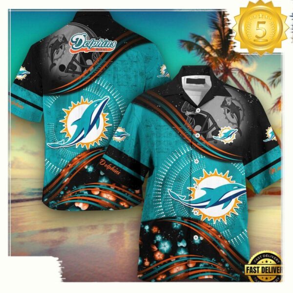 Miami Dolphins NFL Hawaii Shirt New Design Fans Gifts - available at - rugbyfanstore.com