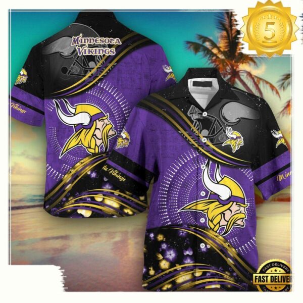 Minnesota Vikings NFL Hawaii Shirt New Design Fans Gifts - available at - rugbyfanstore.com