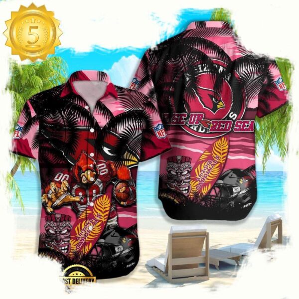 NFL Arizona Cardinals Hawaiian Shirt For Men Women - available at - rugbyfanstore.com