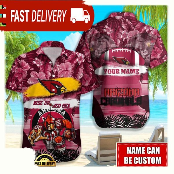 NFL Arizona Cardinals Mascot Football Hawaiian Shirt For Men Women - available at - rugbyfanstore.com