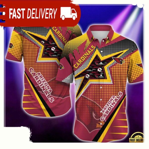 NFL Arizona Cardinals Special Football Team New Design Hawaiian Shirt - available at - rugbyfanstore.com