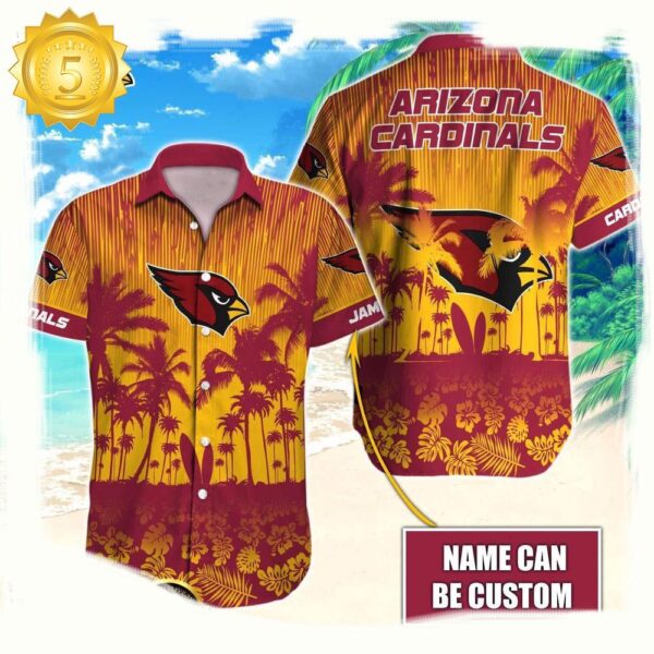 NFL Arizona Cardinals Vintage Style Custom Aloha Shirts For Men Women - available at - rugbyfanstore.com