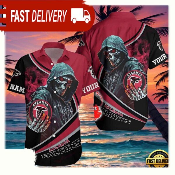 NFL Atlanta Falcons Hawaiian Shirt Halloween Costumes - available at - rugbyfanstore.com