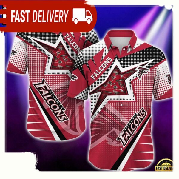 NFL Atlanta Falcons Special Football Team New Design Hawaiian Shirt - available at - rugbyfanstore.com