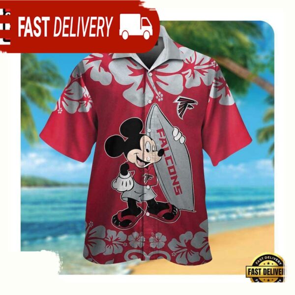 NFL Atlanta Falcons x Mickey Mouse Hawaii Shirt Summer Shirt For Men Women - available at - rugbyfanstore.com