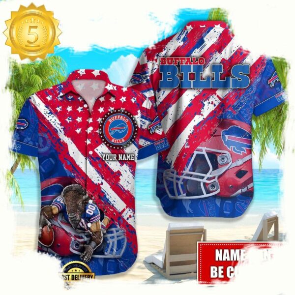 NFL Buffalo Bills American Flag custom Hawaiian Shirts For Men Women - available at - rugbyfanstore.com