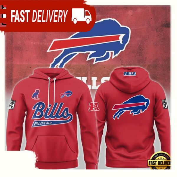 NFL Buffalo Bills Football Pride Red New Design 3D Hoodie - available at - rugbyfanstore.com