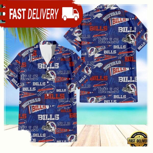 NFL Buffalo Bills Hawaiin Shirt Beach Shorts For Men Women - available at - rugbyfanstore.com