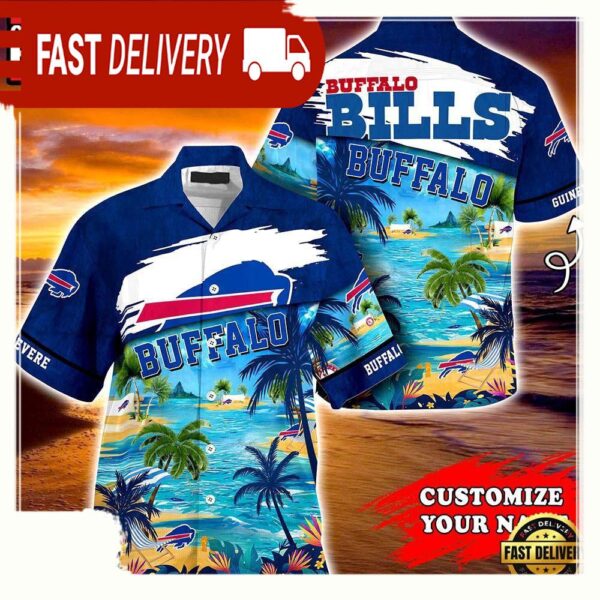 NFL Buffalo Bills Summer Hawaii Shirt For Men Women - available at - rugbyfanstore.com