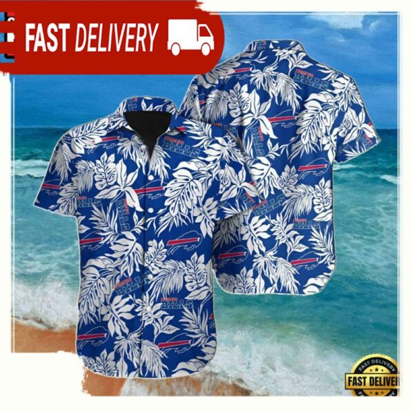 NFL Buffalo Bills Summer Hawaiian Shirt For Mens - available at - rugbyfanstore.com