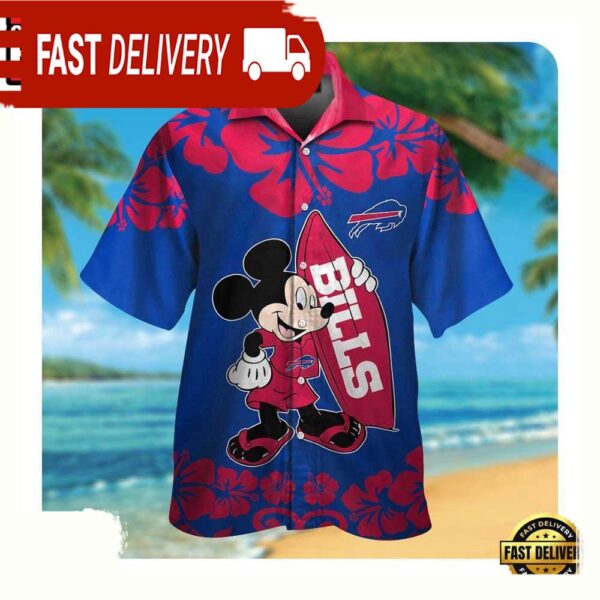 NFL Buffalo Bills x Mickey Mouse Hawaii Shirt Summer Shirt For Men Women - available at - rugbyfanstore.com