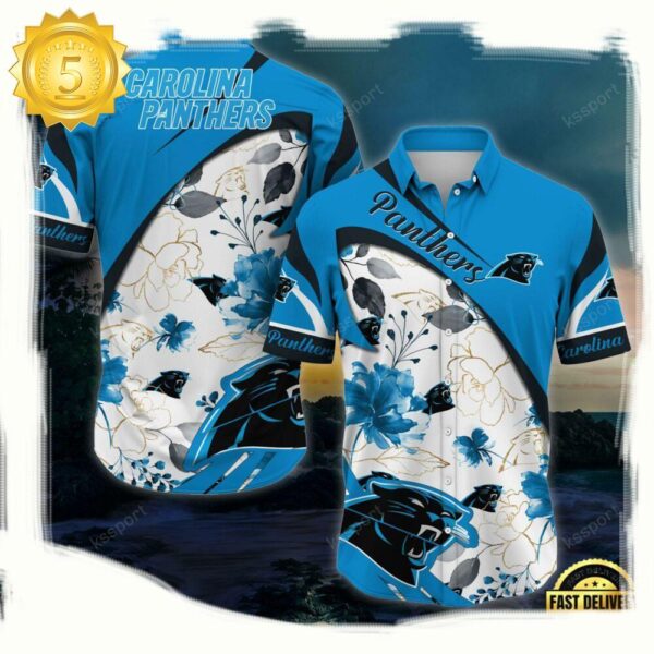 NFL Carolina Panthers New Arrivals Football Summer Hawaii Shirt - available at - rugbyfanstore.com