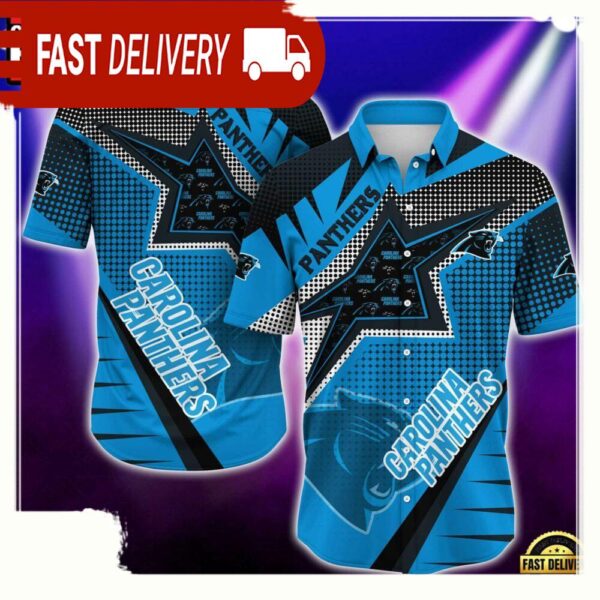 NFL Carolina Panthers Special Football Team New Design Hawaiian Shirt - available at - rugbyfanstore.com