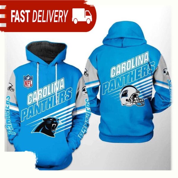 NFL Carolina Panthers Team 3D Printed Hoodie Shirt - available at - rugbyfanstore.com