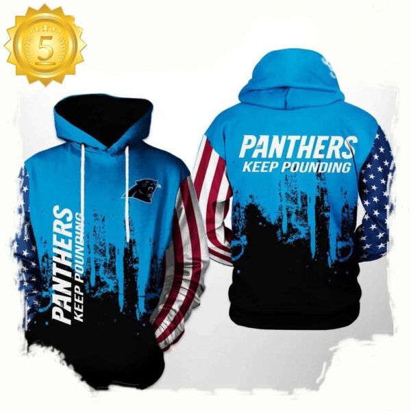 NFL Carolina Panthers Team US 3D Printed Hoodie Shirt - available at - rugbyfanstore.com