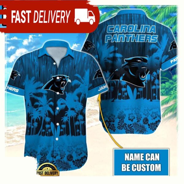 NFL Carolina Panthers Vintage Style Custom Aloha Shirts For Men Women - available at - rugbyfanstore.com